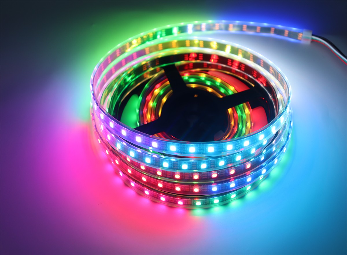 內(nèi)置SK6812 60段60燈 幻彩 套管防水