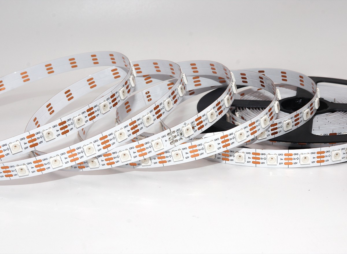 內(nèi)置RT1809 5050RGB 30燈 12V 單點(diǎn)單控