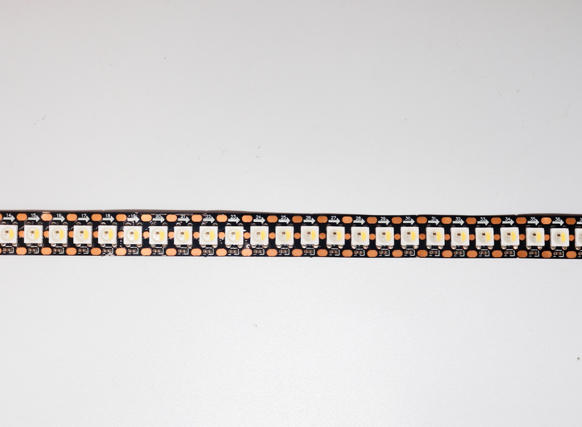 內置SK6812 5050RGBW  144燈 5V 單點單控