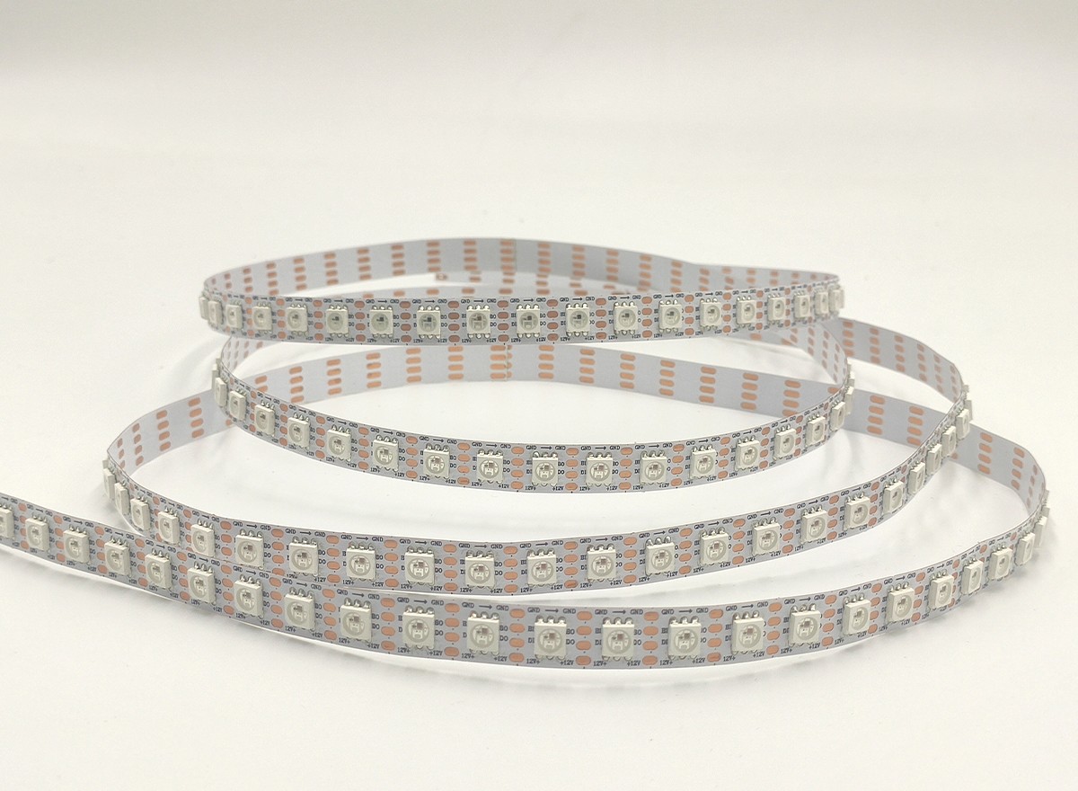 內置SK6813 5050RGB 96燈 12V 單點單控斷點續(xù)傳