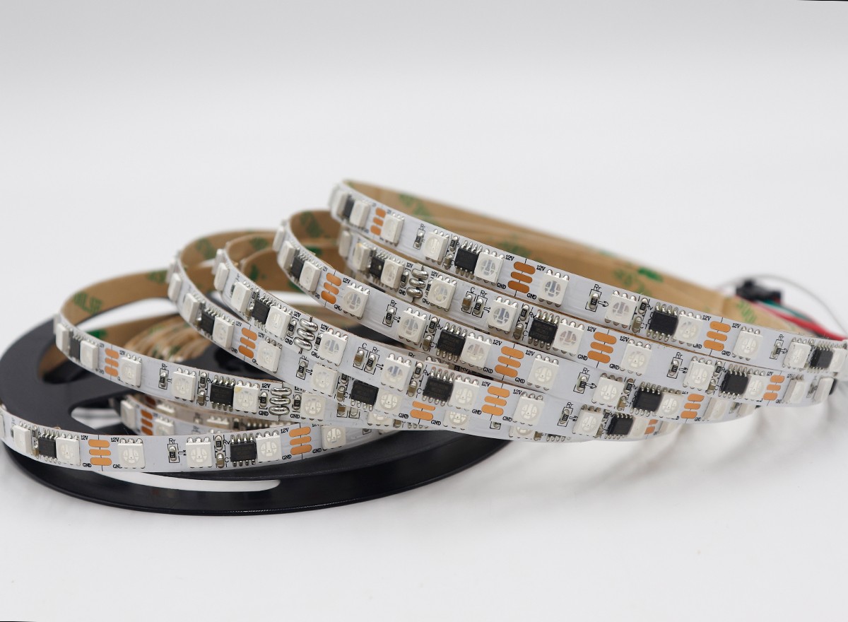 外置WS2811 5050RGB 24段72燈  12V