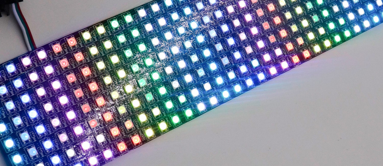 內(nèi)置SK6812 8X32 5V 像素屏