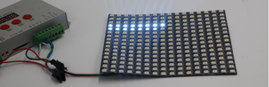 內(nèi)置SK6812 16X16 5V 像素屏(圖8)