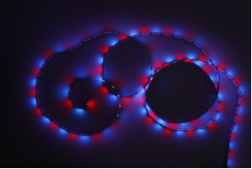 內(nèi)置WS2813 5050RGB 60燈 5V 單點(diǎn)單控?cái)帱c(diǎn)續(xù)傳 黑板(圖2)