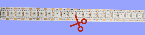 內(nèi)置WS2815 5050RGB  144燈 12V 點單電控斷點續(xù)傳(圖10)