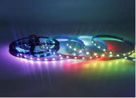 內(nèi)置SK6813 5050RGB 60燈 12V 單點單控斷點續(xù)傳 黑板(圖2)