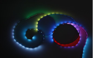 內(nèi)置WS2813 5050RGB 60燈 5V 單點(diǎn)單控?cái)帱c(diǎn)續(xù)傳 黑板(圖3)